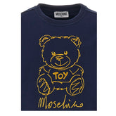 Moschino Bear Logo Sweatshirt Dress